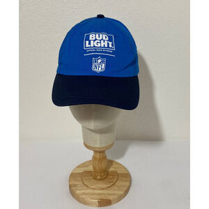 NFL Bud Light Official Beer Sponsor Baseball Cap Adjustable One Size Fits All